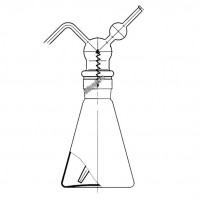 Промывалка стеклянная КШ 29/32
